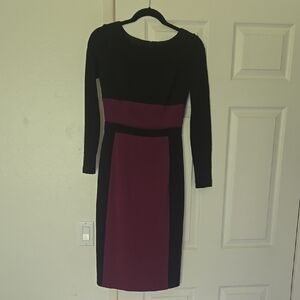 Mother Day Sale Designer Black Halo Sheath Dress